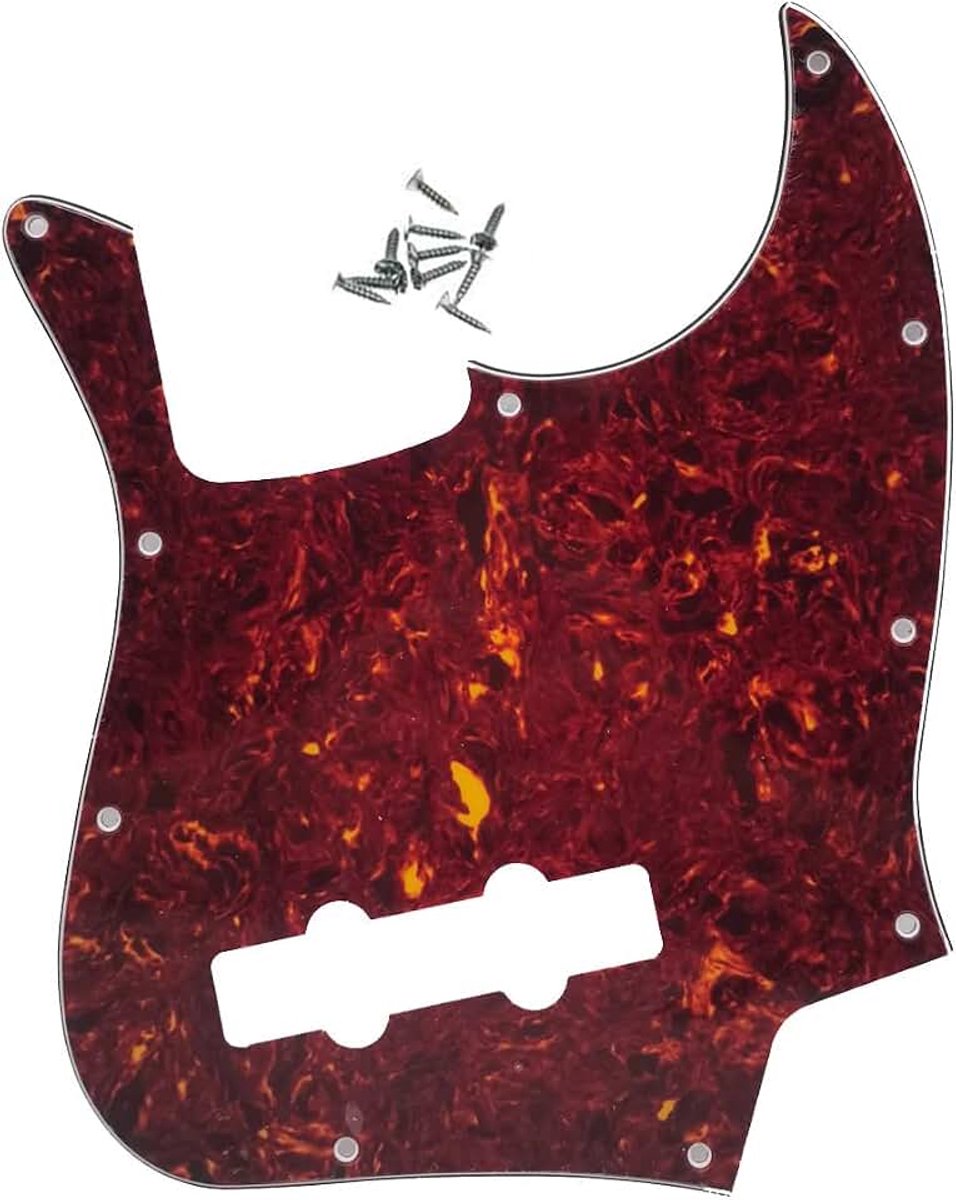 J Bass Slagplaat voor USA/Mexicaanse 4 String Fender Jazz Bass Vintage Tortoise