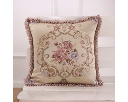 Shenwu Kussen Sofa Kussen Auto Kussen Taille Kussen Kantoor Lunch pauze Pauze Kussen Hoofd Achterkant Cover Taille Kussen Pad Kern (Set Plus Kern) 45 * 45cm C