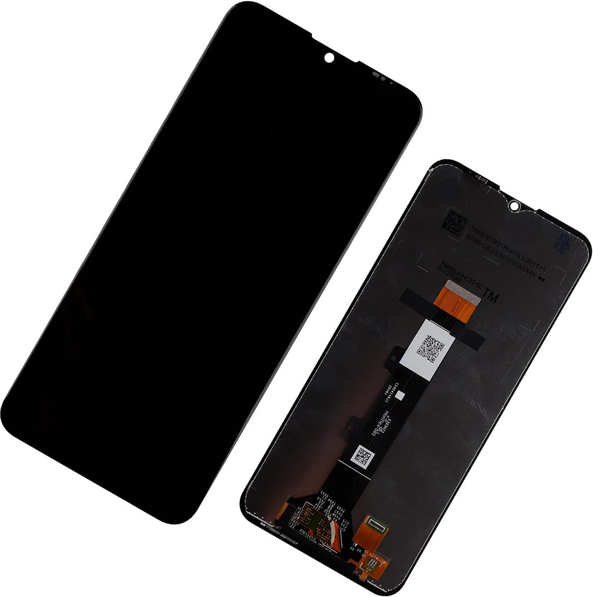 PAML0000IN 6,5 inch lcd-display, compatibel met Moto G30 XT2129-2, 6,5 inch (16,5 cm), vervangend display, montage + gereedschap