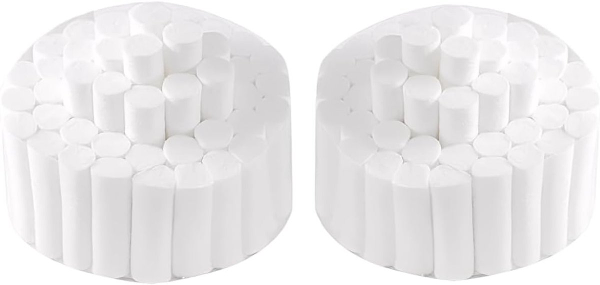 100 stuks nosebleed stoppers voor kinderen, rol van natuurlijk katoen, absorberend, snelle afdichting, neusbloed-doppen, rollen voor mond/neus/bloed