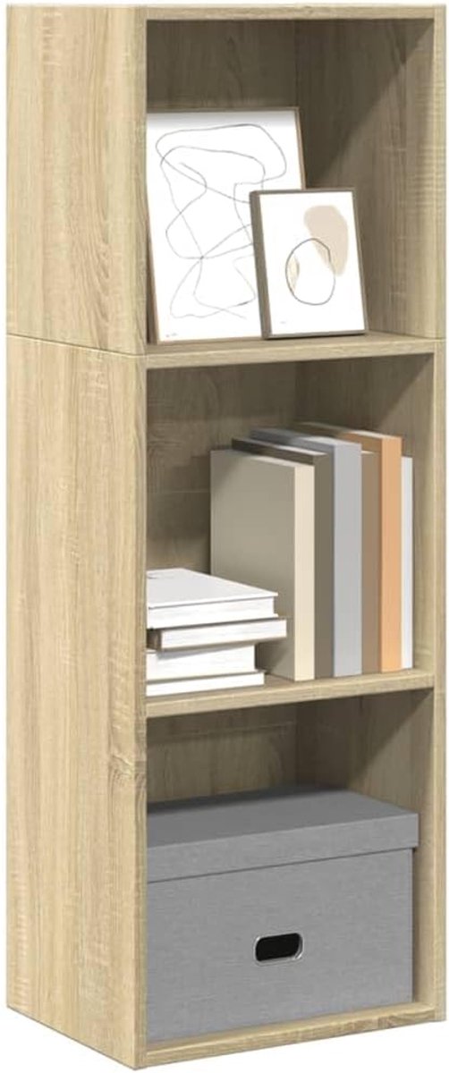 Boekenkast Sonoma eiken 40x30x114 cm houtmateriaal staand rek