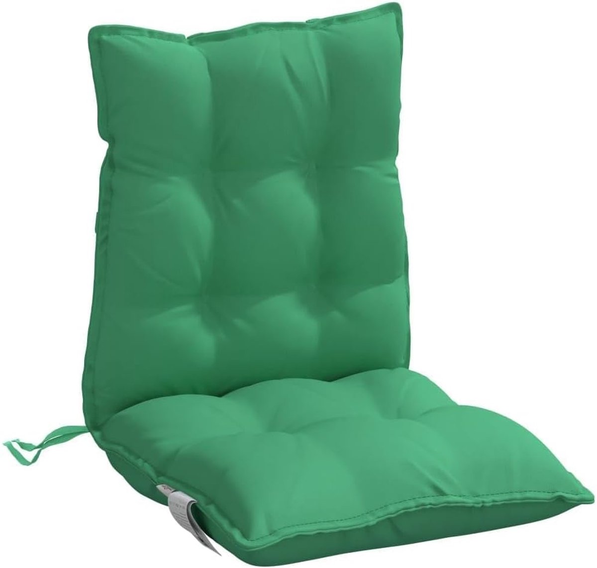 2 stuks, groen Oxford-weefsel, waterafstotend, outdoor zitkussen met PP-holle vezelvulling, antislip door koorden en elastiek, voor tuinmeubelen en krukken