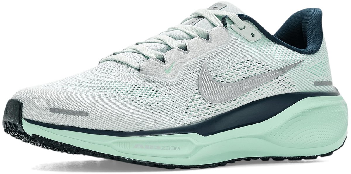 Nike Zoom Pegasus 41W Hardloopschoenen Ghost Aqua Metallic EUR Zilver