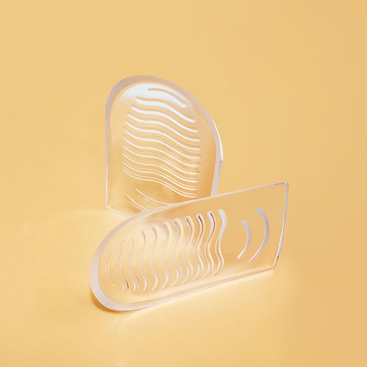 Hoogte verhoging inlegzool schoeninlegzolen van siliconen gel hielwig comfortabele hielkussens met verhoging voor dames en heren klassiek - mannen en vrouwen 0,5 cm