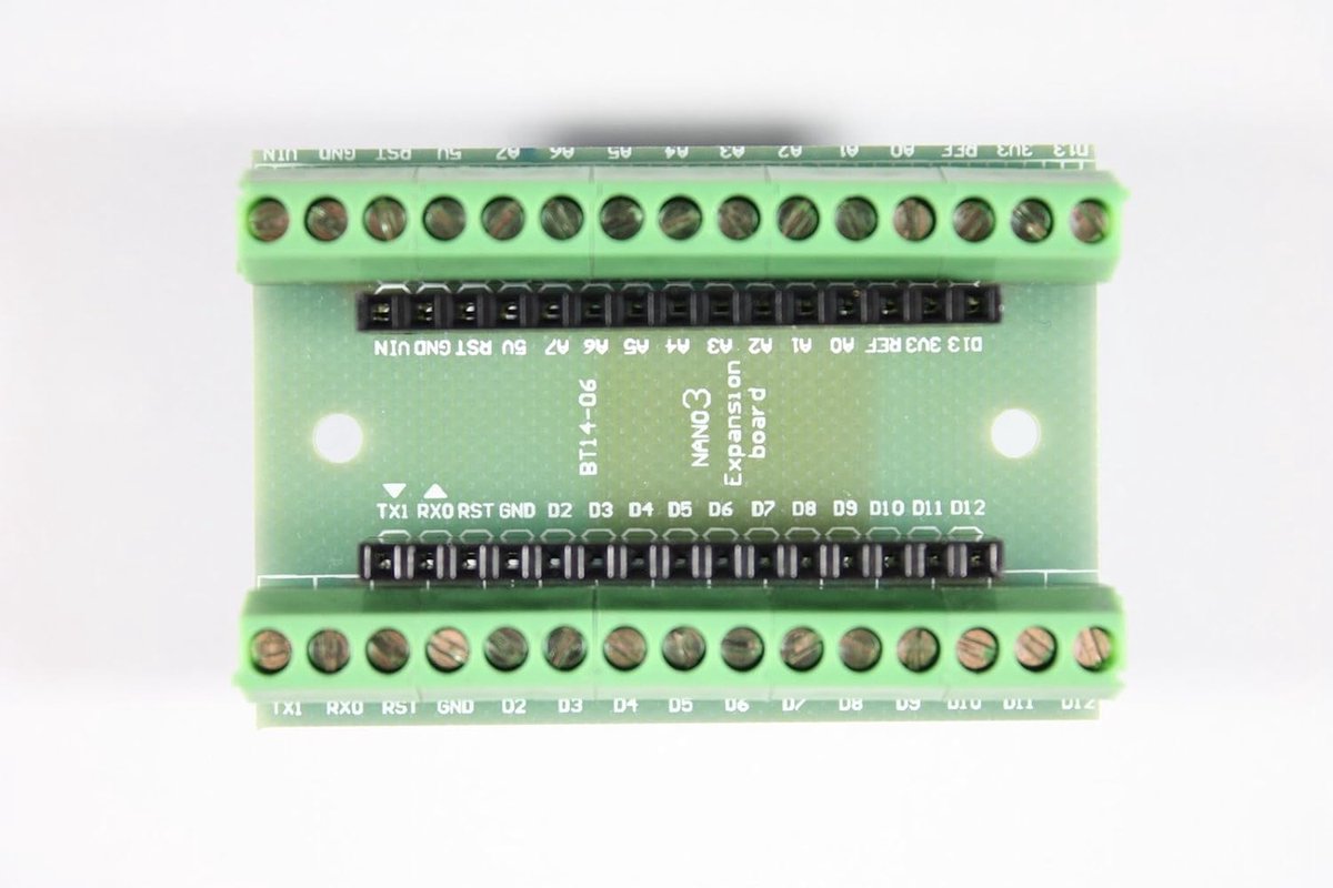 Terminal expansion, Proto Shield met aantrekklemmen voor prototyping voor Arduino Nano