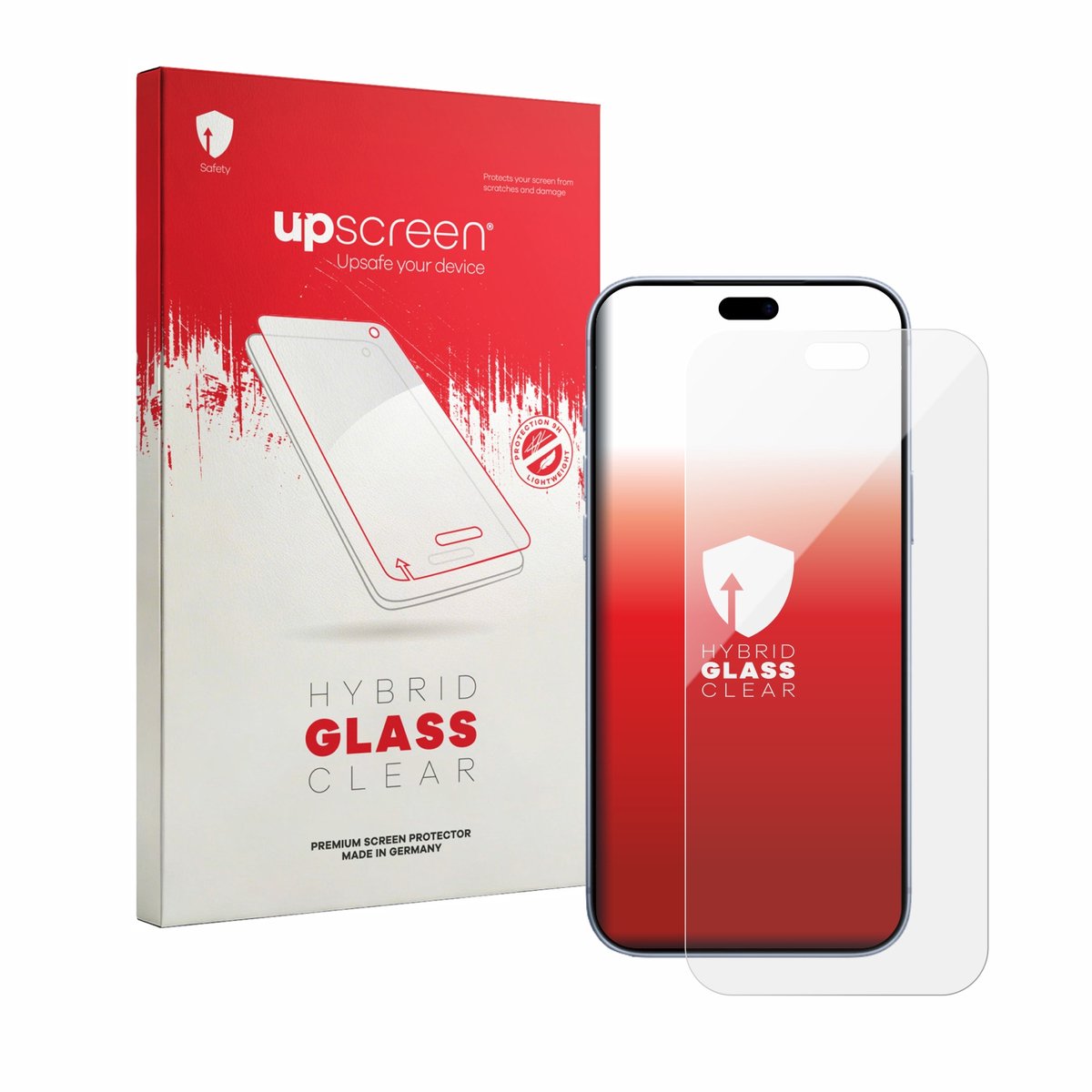 upscreen - Screenprotector voor Apple iPhone 18 Pro Max - Folie Beschermfolie Beschermglas transparant