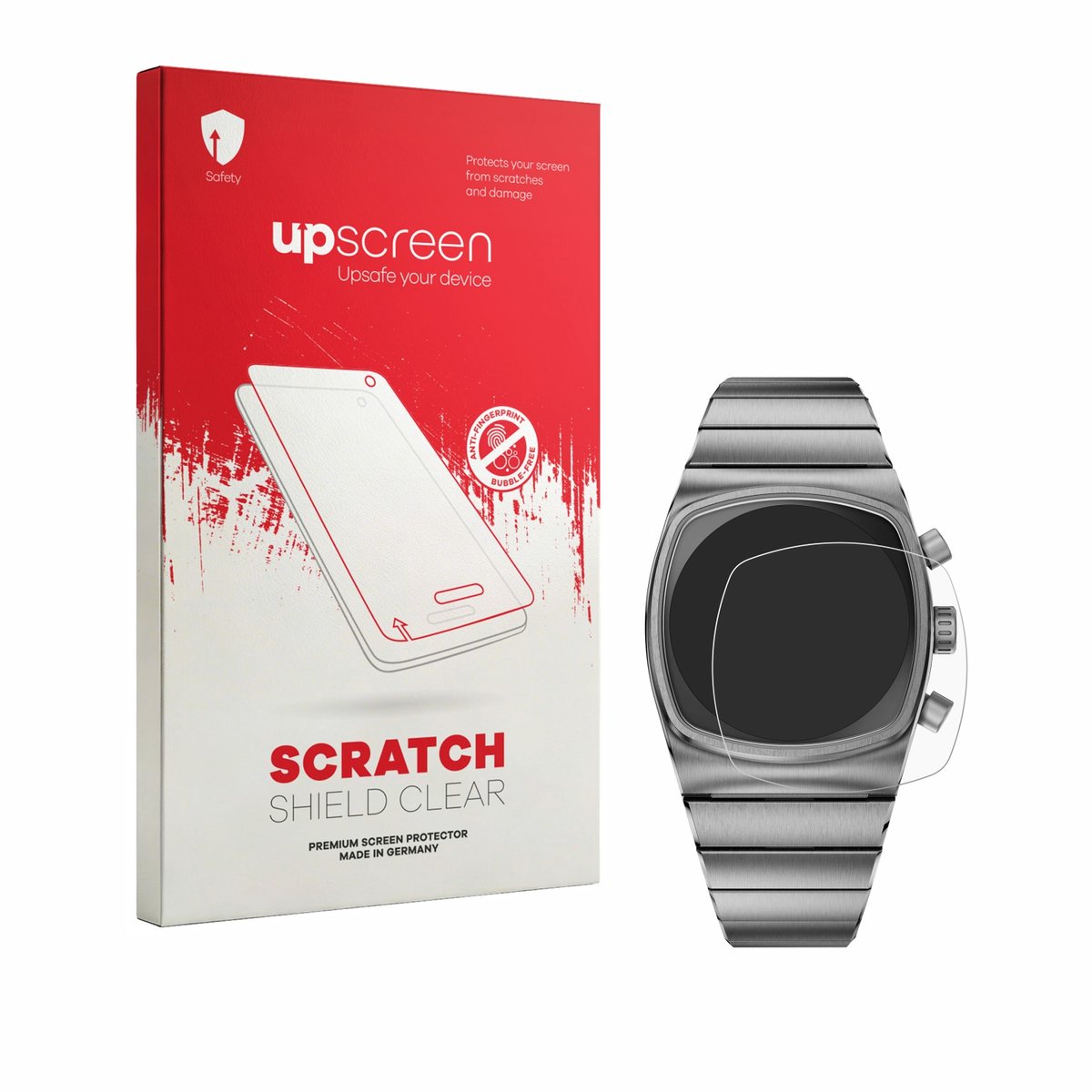 upscreen - Screenprotector voor Brew Watch Metric - Folie Beschermfolie transparant