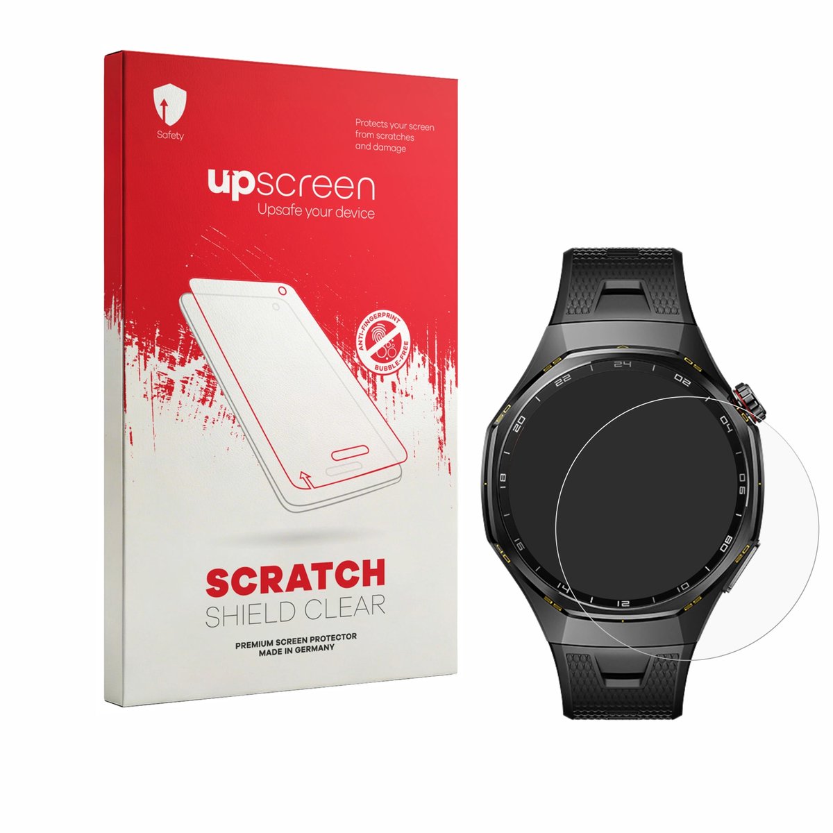upscreen - Screenprotector voor Huawei Watch GT 7 Pro - Folie Beschermfolie transparant