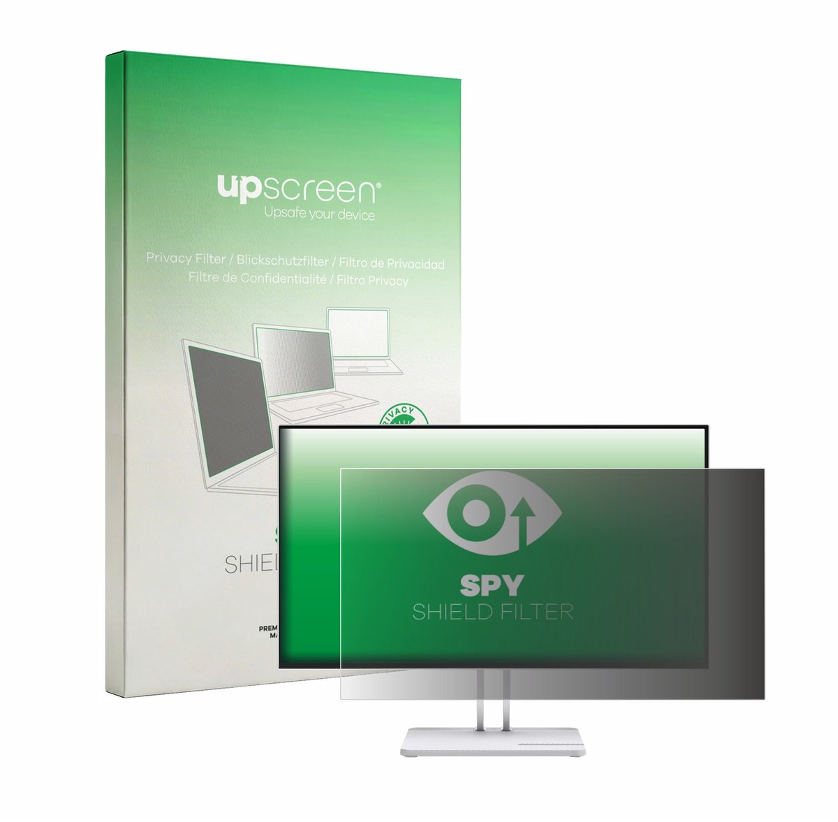 upscreen - privacyscherm voor Lenovo L27-4C 27" - privacy filter screenfilter Blauwlichtfilter