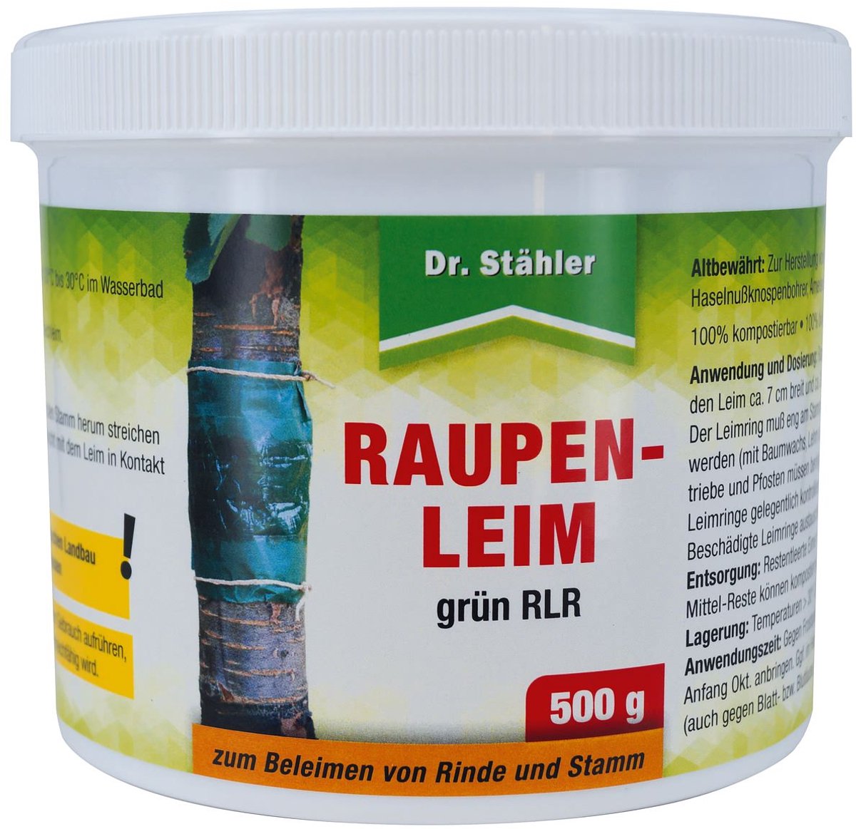 Schopf Dr. Stahler dr. stahler raupenleim grun rlr voor schors & stam