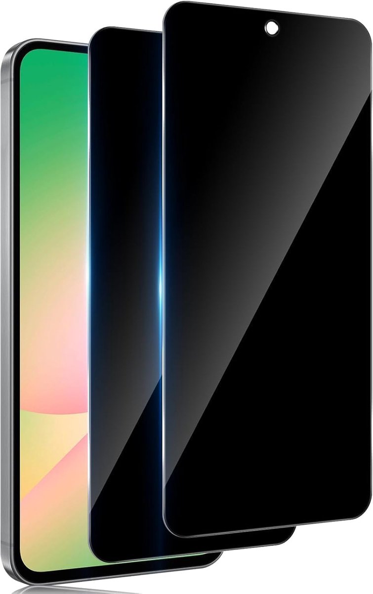 2 stuks Antispy Screen Protector voor Samsung A36 Privacy, Guard 9H Filter Glas, Volledige Film gehard glas onbreekbaar, anti-verblinding