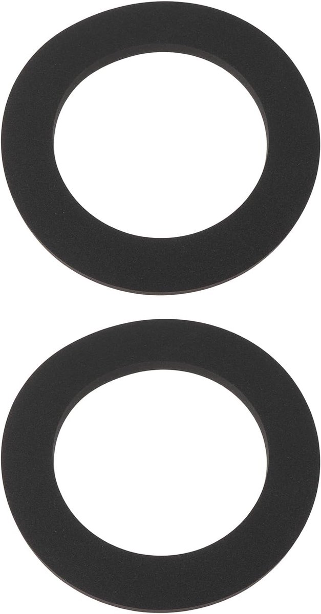 2 stuks 141 x 95 x 8 mm zelfklevende schuimafdichting voor 14,5 cm vacuümmotoren, eenvoudig te verwijderen en op te plakken, te installeren