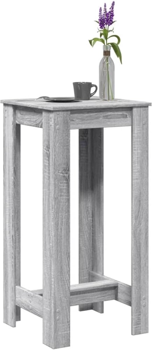 Hout stabiel keuken bartafel grijs sonoma 51x50x103 5 cm