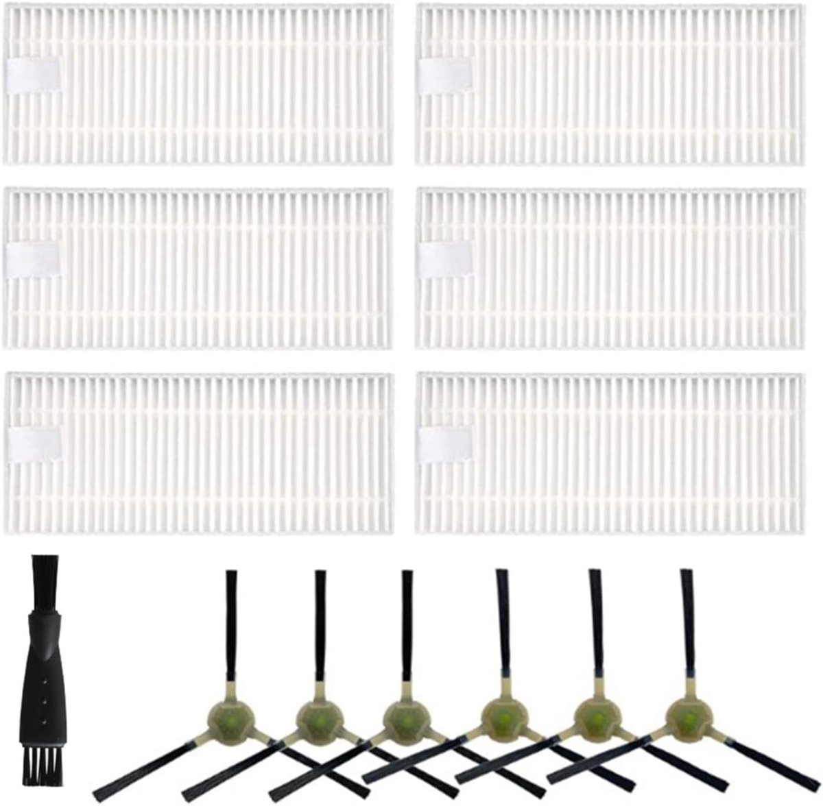 Kit de piezas de repuesto para aspiradora OKP Life K2, K3, K4, K5 y para Lefant M210, M210S, M210B, M213, cepillos laterales, cepillo de limpieza