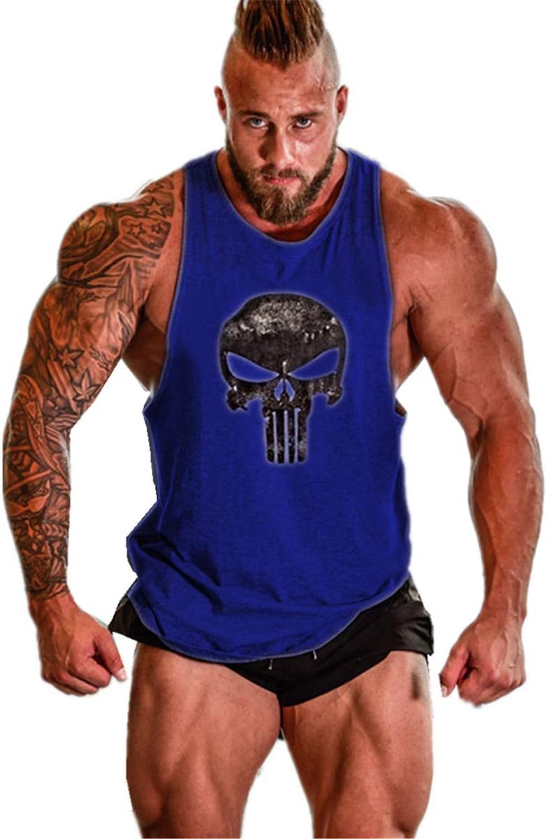 Gym Tanktop Mouwloos Bodybuilding Tanktop Gym Katoen Sport Tank Top