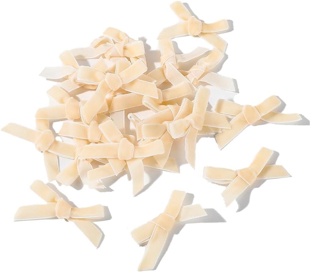 Strikken, mini-strikken, cadeaustrikken, decoratiestrikken, kerststrikken, kleine fluwelen band, strikken, decoratie, mini-strikken voor doe-het-zelf handwerk