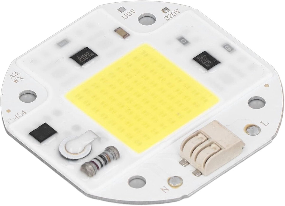 Lichtgevende COB-chip 220V zonder solderen hoge helderheid voor binnenverlichting voor DIY-lamp 50W - Koud wit