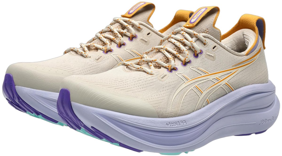 Asics Gel Nimbus 28 TR W - Hardloopschoen - BEIGE LILAS - 40