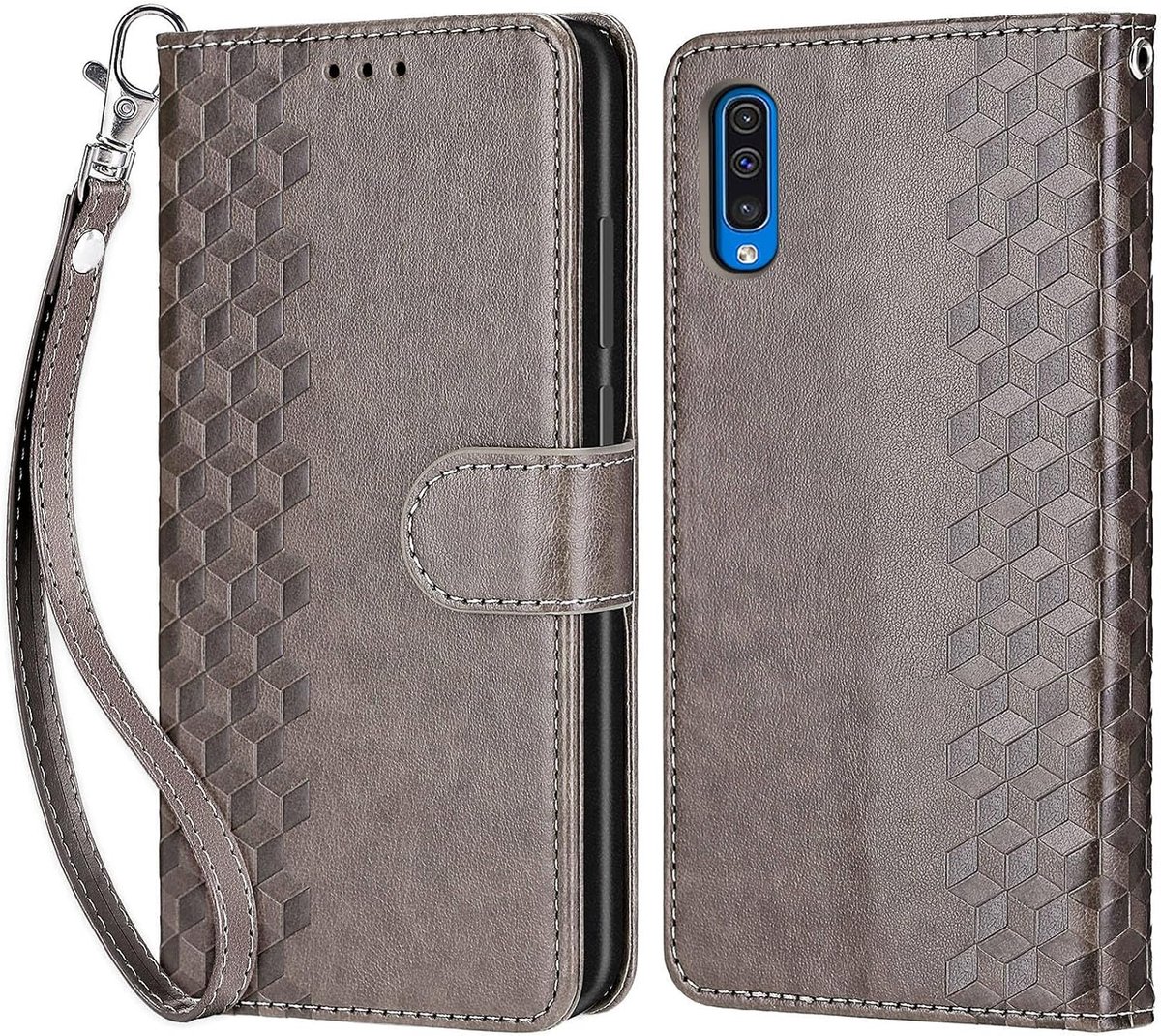 Telefoonhoesje voor Samsung Galaxy A50, grijs