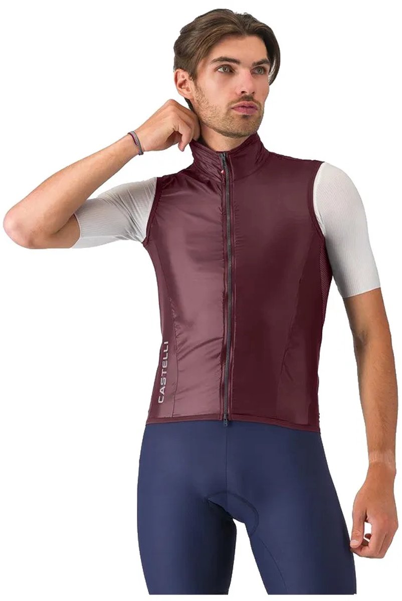 Castelli Aria 2 Gilet Rood M Man