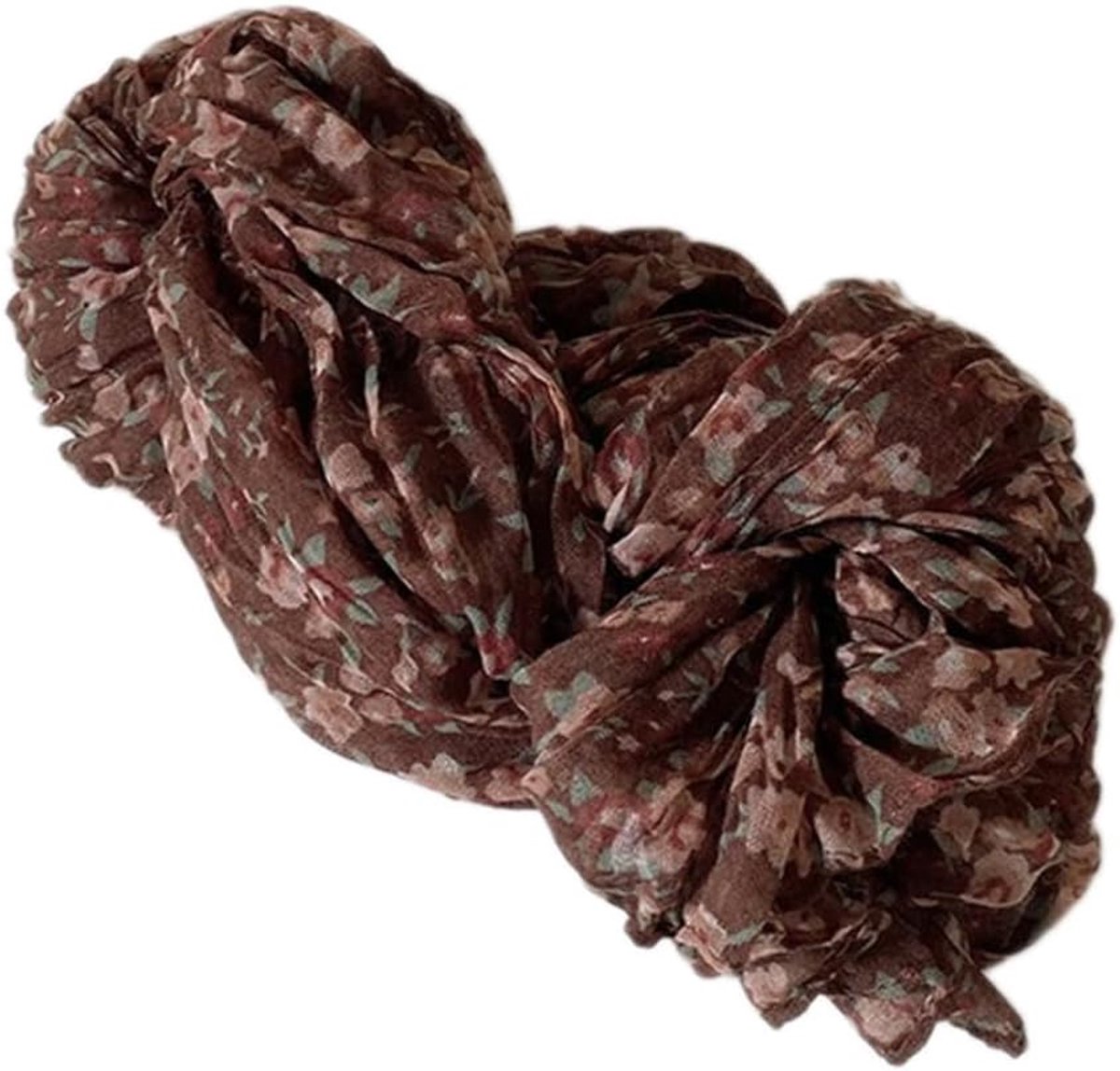 sjaal voor dames, 180 x 80 cm, lichte halsdoek, zachte doek, sjaal met bloemenpatroon, vintage sjaal voor feest, winkelen, strand, bruiloft, feestelijk, voor lente, zomer, het hele jaar
