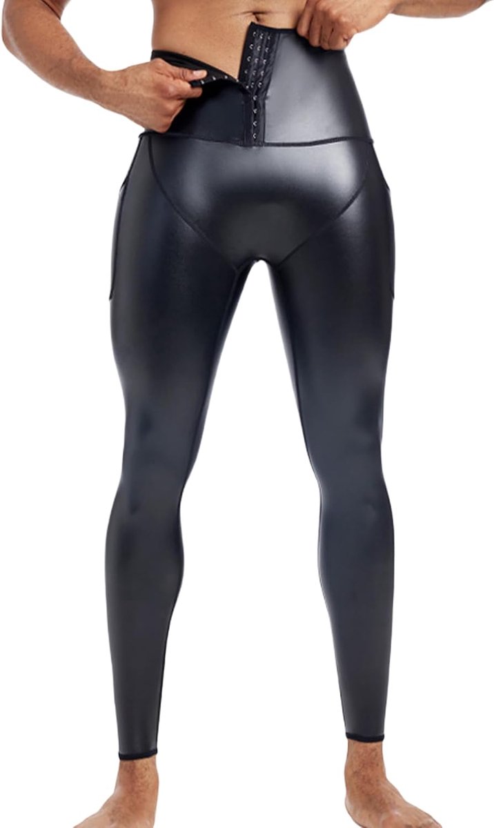 legging voor heren, compressiepanty, skinny sportbroek, heren, fitnesskleding, hoge taille, voor nachtclub, cosplay kostuum