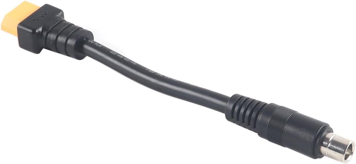 XT60-stekker naar DC8020-stekker, adapterkabel, 16 AWG zonnepaneel, energieopslag, stroomadapterkabel voor RC-modellen, drones, accuaansluitingen