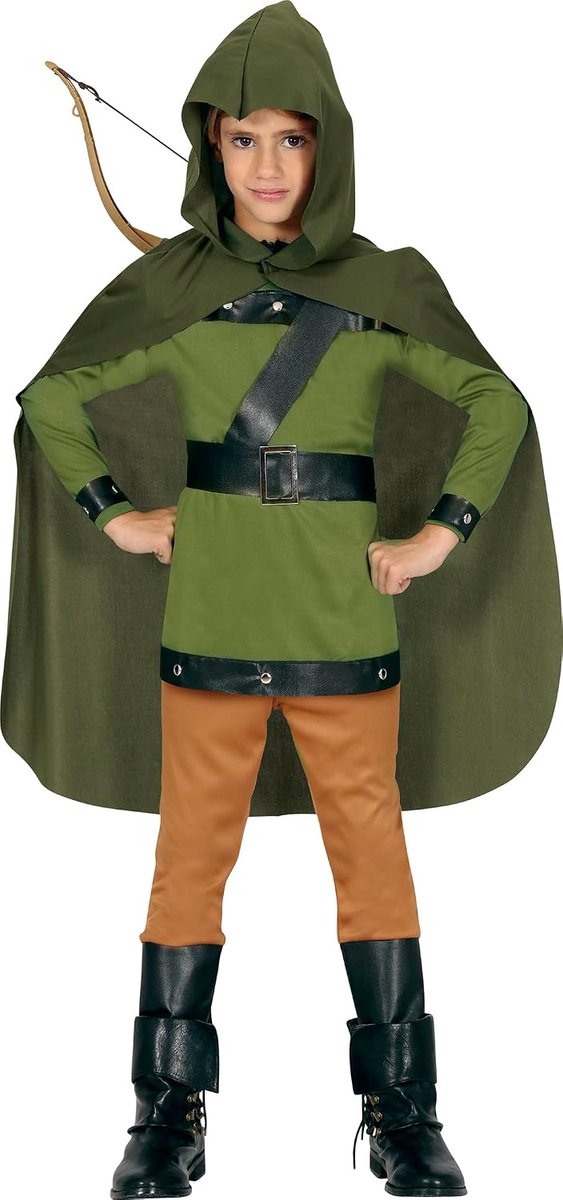 77239 - COSTUME ARCIERE BAMBINO 7-9 ANNI