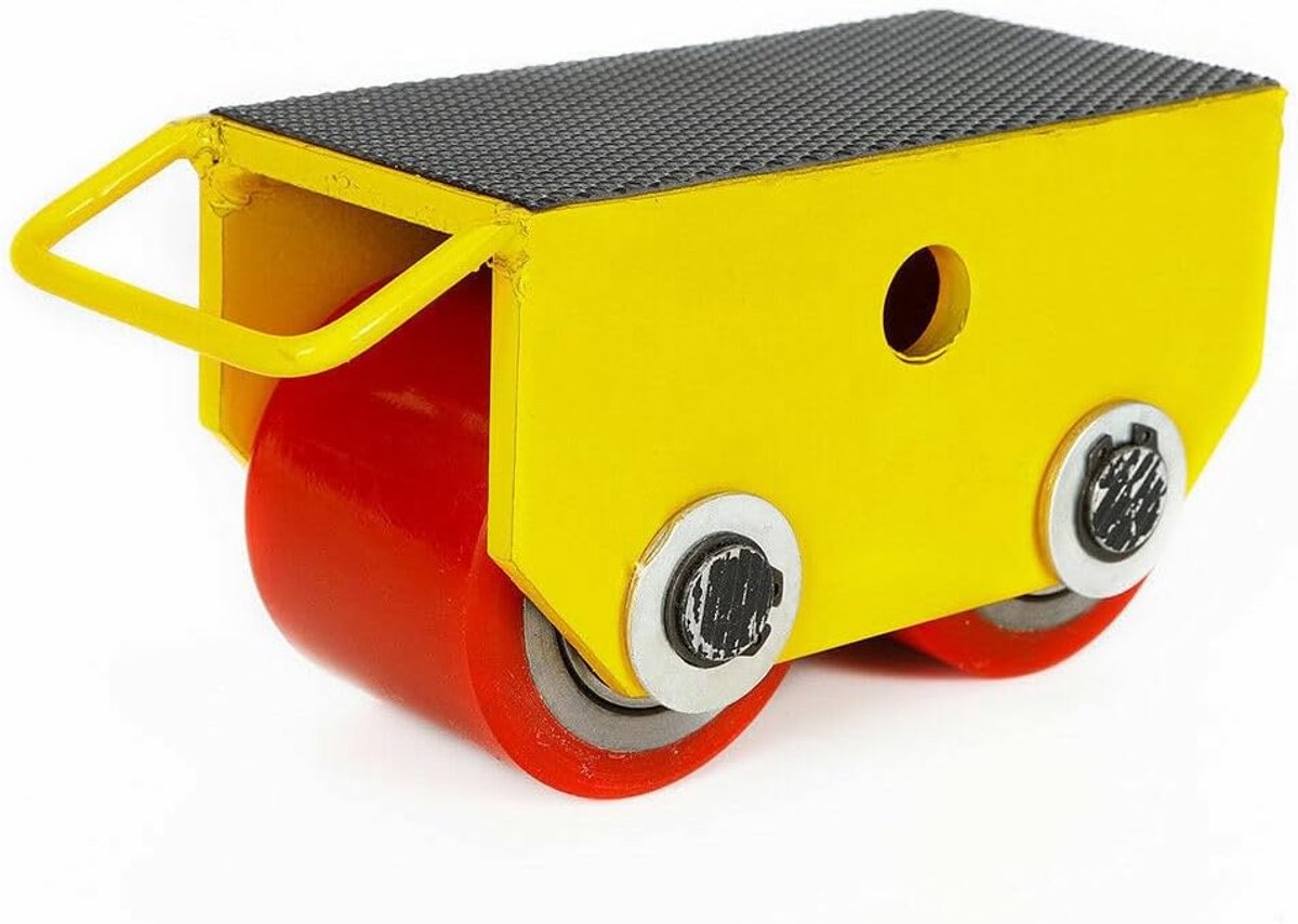 2,5 ton transportwagens, zware wielen, industriële wielen, transportwielen, transportwielen, pantserwielen, rolwielen voor palletmeubels (geel)