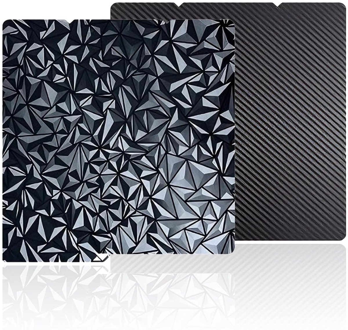 Getextureerde PEO+PET printplaat voor Anycubic Kobra S1/S1 Combo - 264x276mm dubbelzijdige printplaat voor Anycubic, verenstaal flexibel platform, verwarmd printbed accessoires
