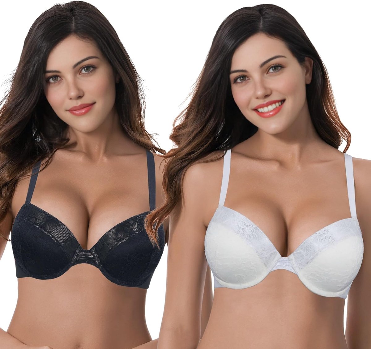 Muse Grote Maten +1,5 Cup Push-Up Beugelbeha-x2