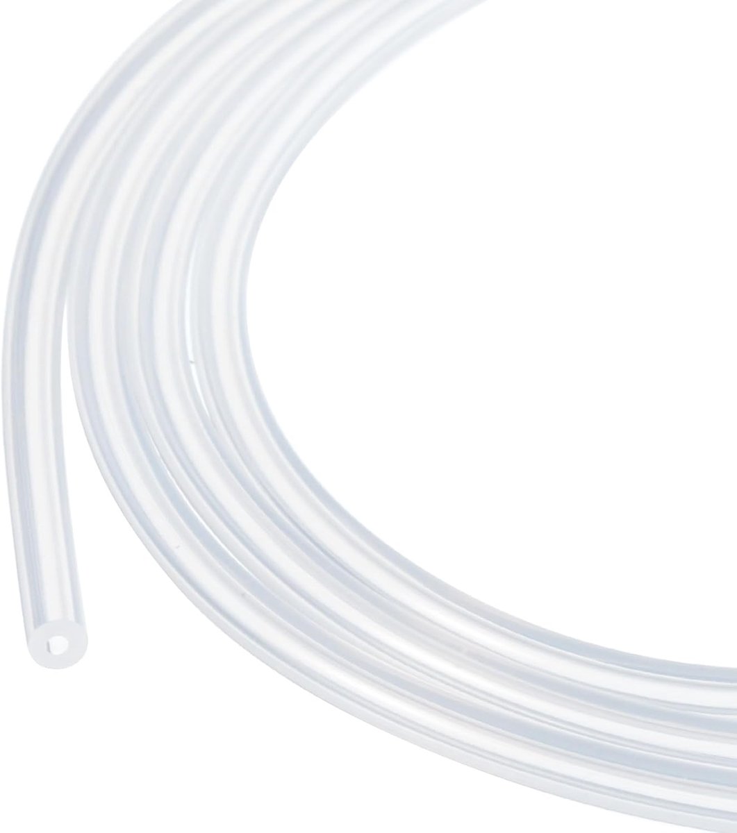 5m Siliconen Slang 1mm ID 3mm OD Heldere Industriële Kunststof Slang Pure Siliconen Slangen voor Pomp Sifonering Drainage Irrigatie Brouwen