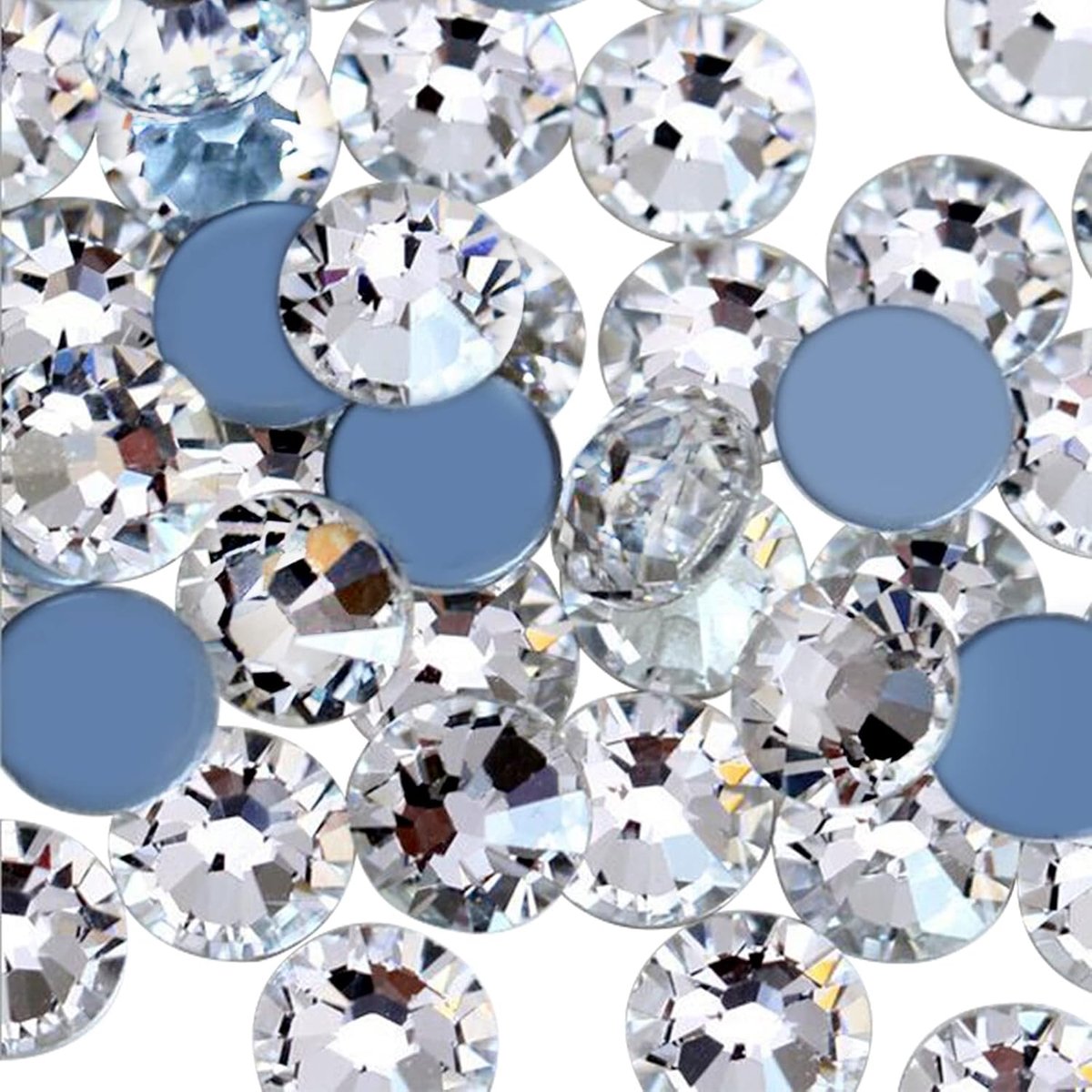 Hotfix Steentjes platte achterkant kristal edelstenen SS12 3.2mm