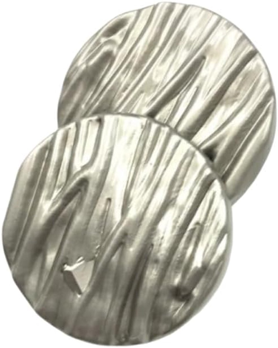Knopen, vervangende blazerknop, knopen met schorspatroon, knopen om aan te naaien, ronde metalen knoop voor jas, blazer, overhemd, jas, uniform, doe-het-zelf handwerk