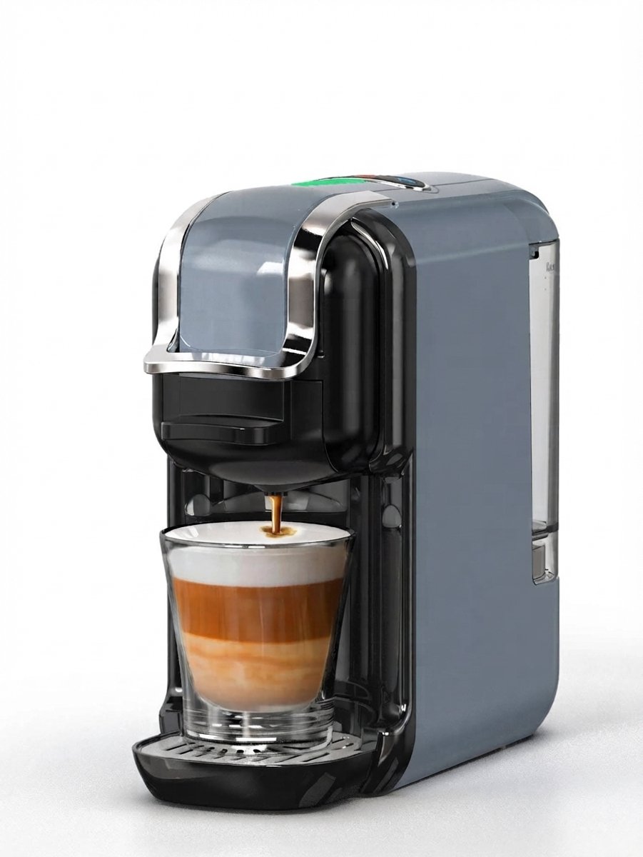 Archi 5-in-1 Koffiezetapparaat – Espresso Machine – 20 Bar – Hot & Cold – Capsules – ESE Pads – Gemalen Koffie – 600 ml – Zwart