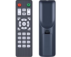 Afstandsbediening, geschikt voor DESOBRY Mini DVD-speler MD115B, MD117B, MD115W-04DE, evenals voor WOLFANG FELEMAN 1080P HD-TV DVD-speler