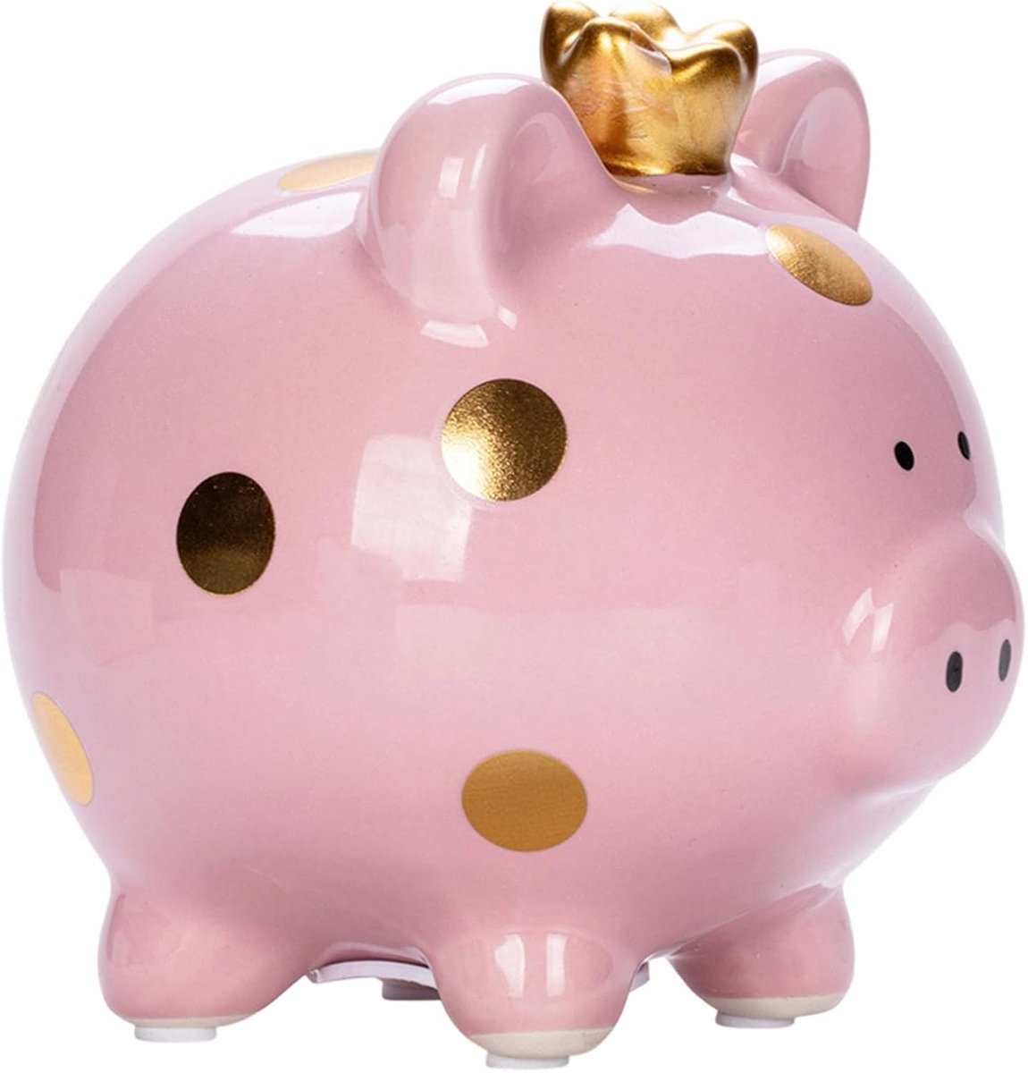 Spaarvarken voor Kinderen, Onbreekbare Spaarpot voor Kinderen, Spaarvarken Varken Muntgeldbank Munt, Groot Schattig Geluksvarken Muntspaarpot voor Verjaardagsgeschenken, Huwelijk, Kerstmis (Roze)