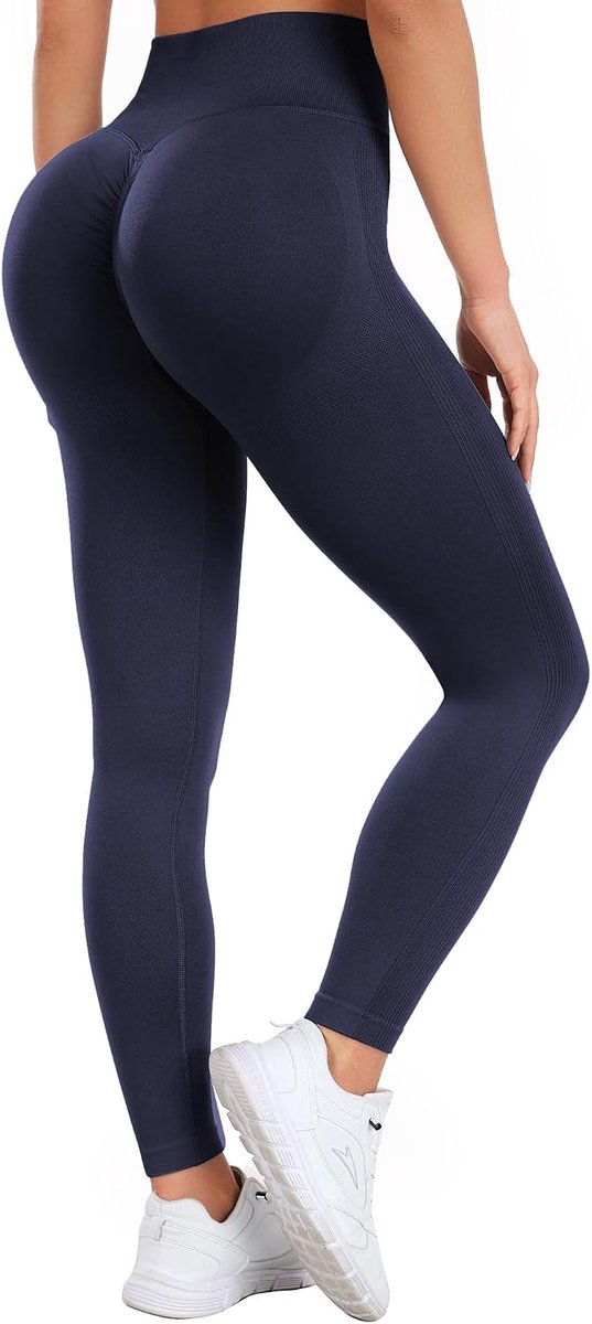 Leggings Dames Push Up Sportlegging Hoge Taille Gym Yoga Broek Sportbroek Dames