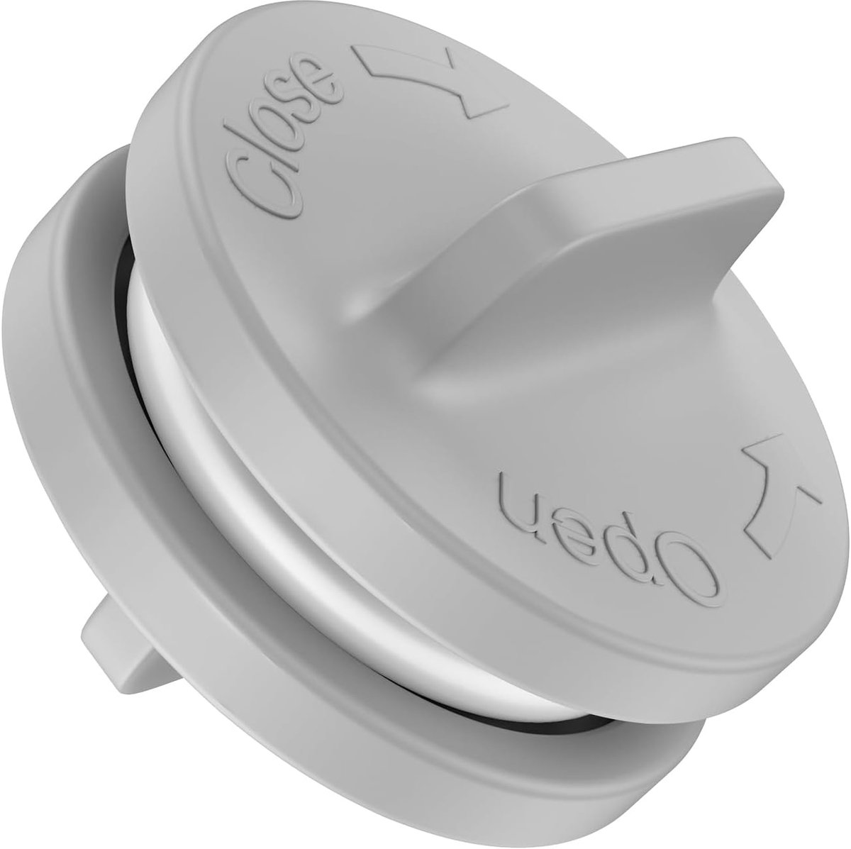 Precisie Cover Removal en Reassembly Tool voor AirTag, Easy Twist Opener voor CR2032, Duurzame Grip Accessoire voor Vervanging om krassen te voorkomen, Grijs (2 stuks)