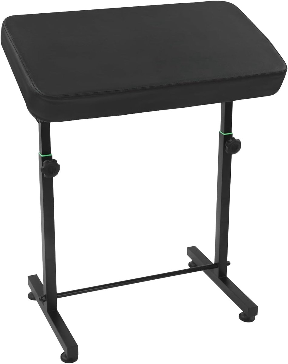 Armleuningstandaard, tattoo, in hoogte verstelbaar, 70-90 cm, PU-leer, spons, armleuning, standaard, 180 graden hoekverstelling, mangaanstaal, professionele nagelstudio
