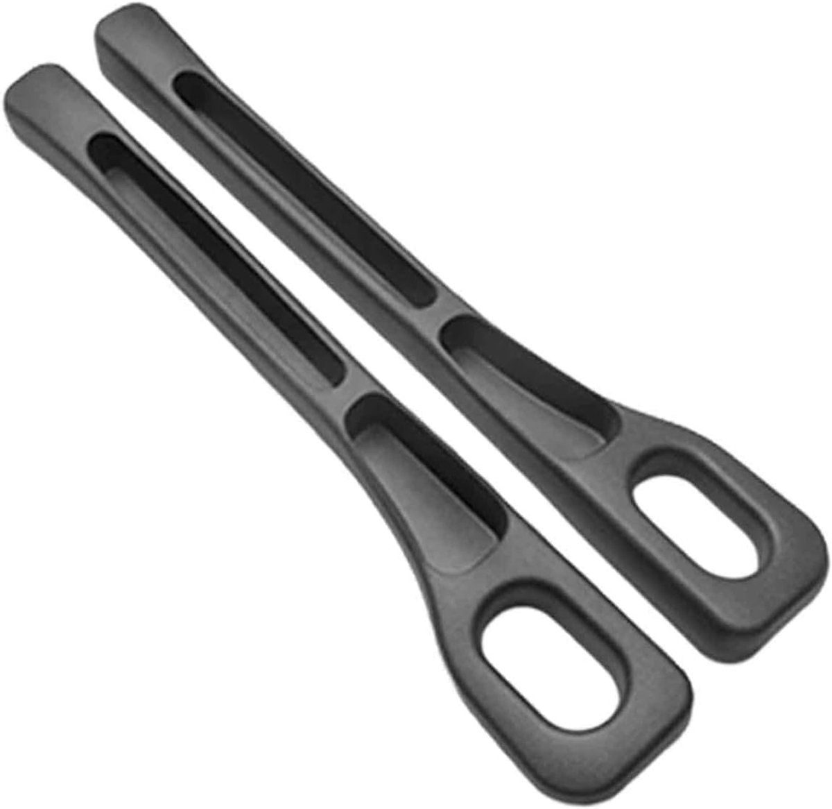 Vulling voor autostoel, 2 stuks, auto-organizer, valbescherming, auto-accessoires, universeel, voor opslag van autostoel, zachte zak, zwart