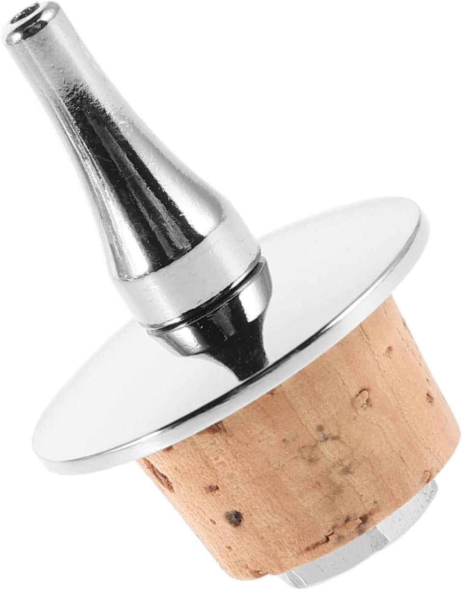 Bottle Pourer met Basis Cork Pourer voor Drankflessen Cocktails voor Thuisbar Professionele Bartenders