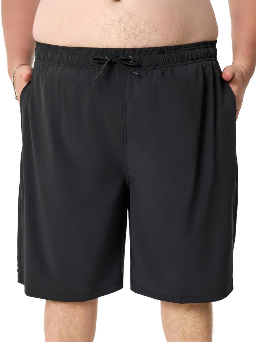 Heren Plus Size Zwembroek Mannen Zwembroek Grote en Lange Sneldrogende Zwembroek XXL-6XL