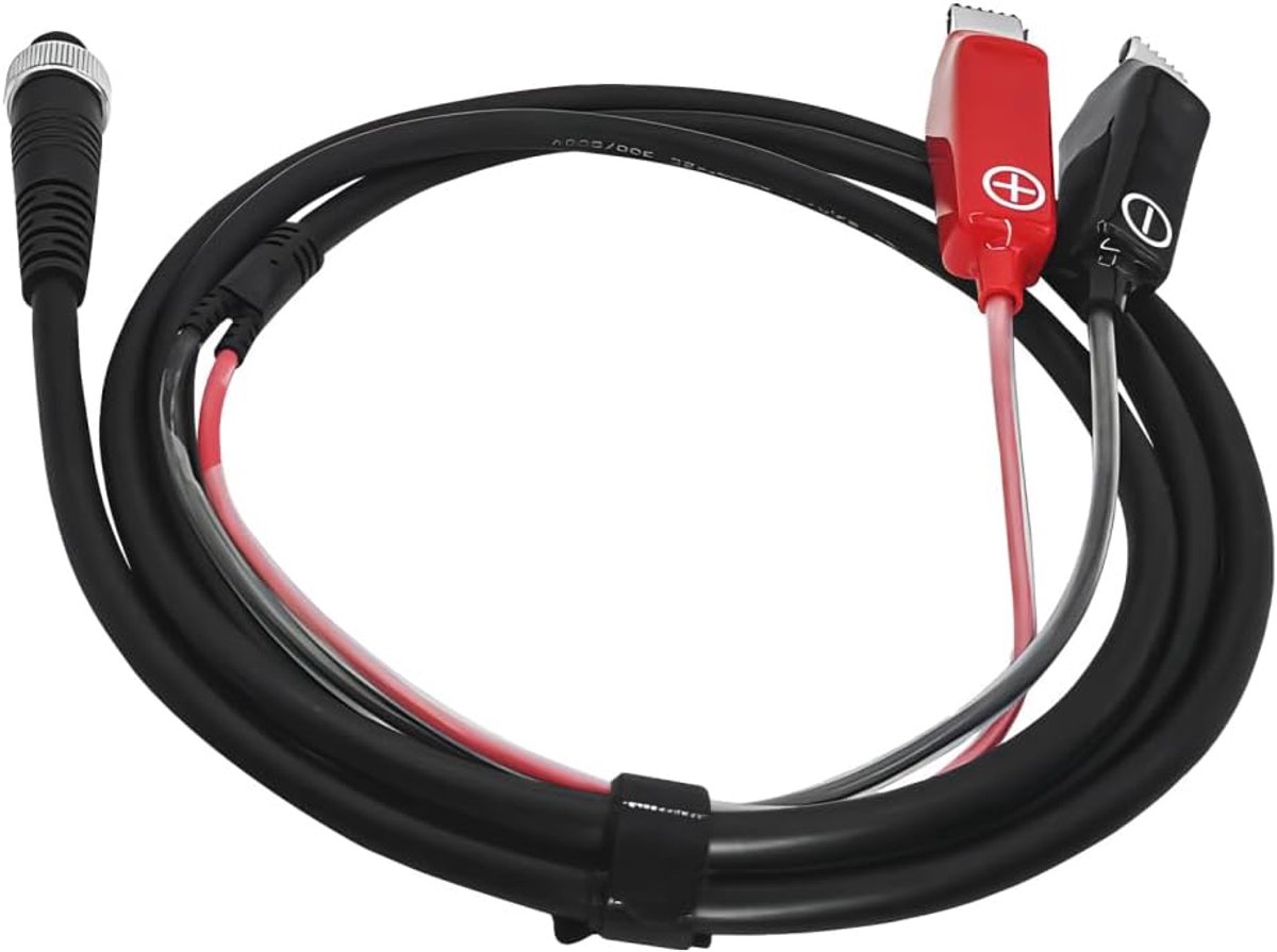 Dailygoods - Elektrische Haspelkabel 2,5 m met Flexibele Clip voor Diverse Toepassingen