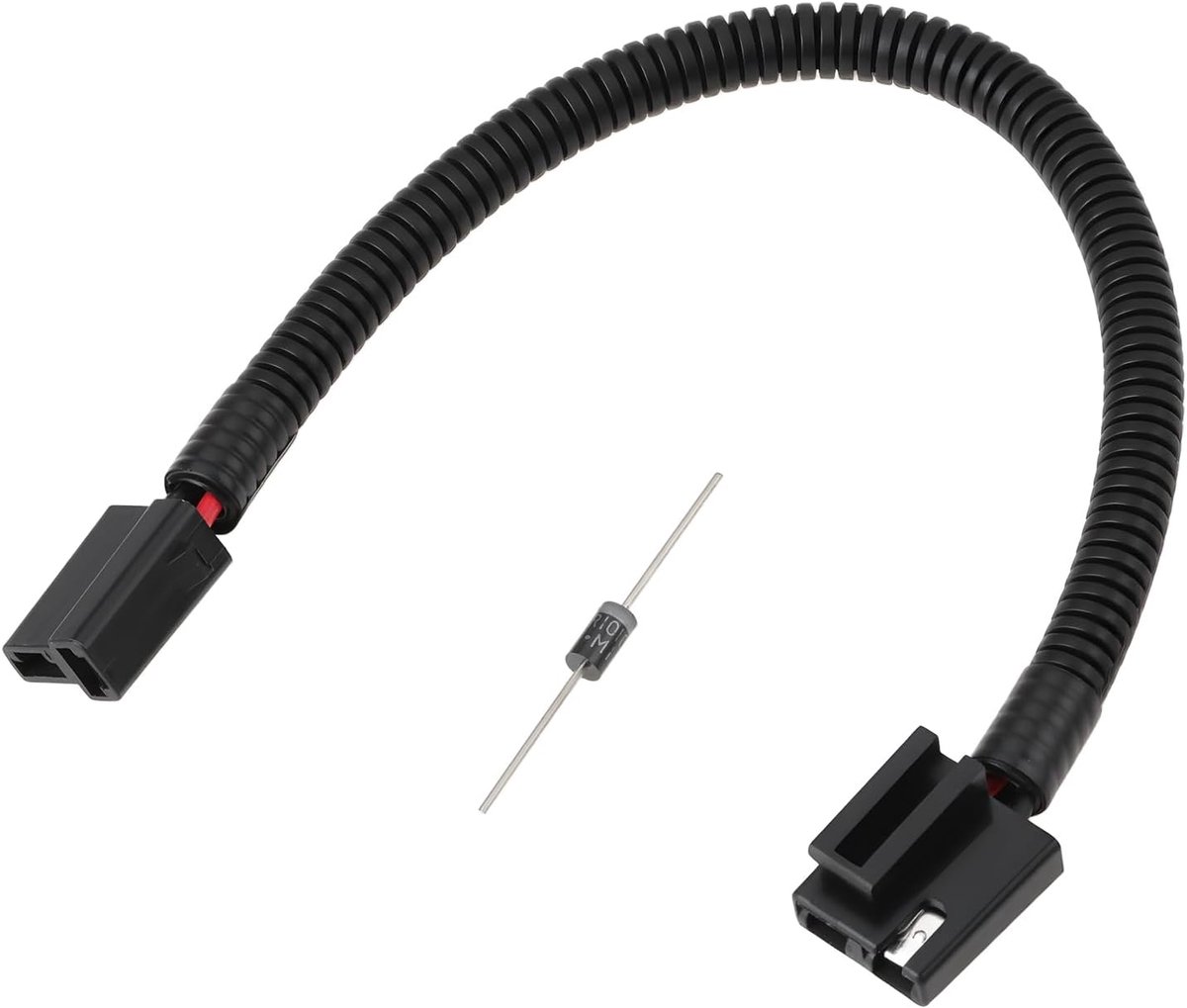 Dailygoods- Koppeling Pigtail Harnas - Compatibel met Hustler Raptor/Fastrak/Super Z - Duurzame Draden - Eenvoudige Installatie - Optimale Prestaties