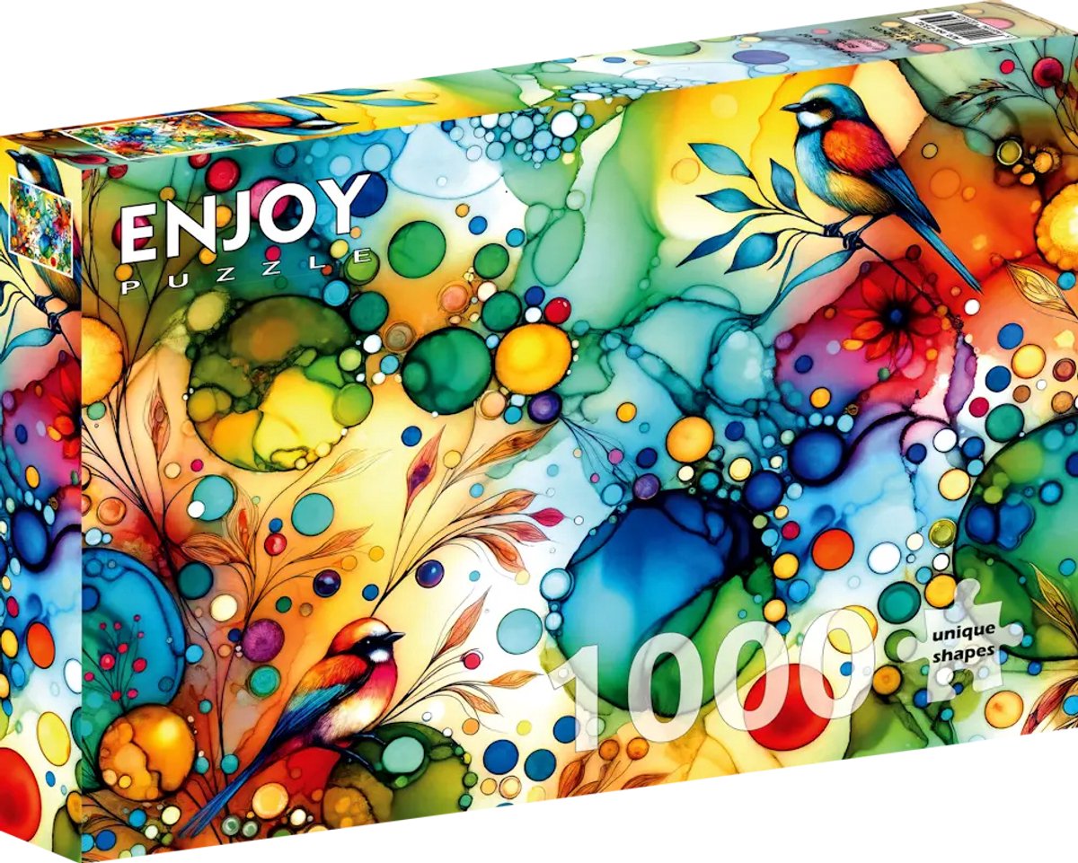 Enjoy Puzzle The Beauty of Birds (1000).