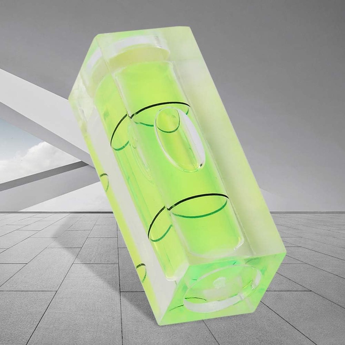 Kleine Bubble Niveau, 5Pcs Mini Vierkante Waterpas Hoge Precisie Foto Opknoping Niveaus 15x15x40MM Niveau Mark Meetinstrumenten Lay-out Gereedschap