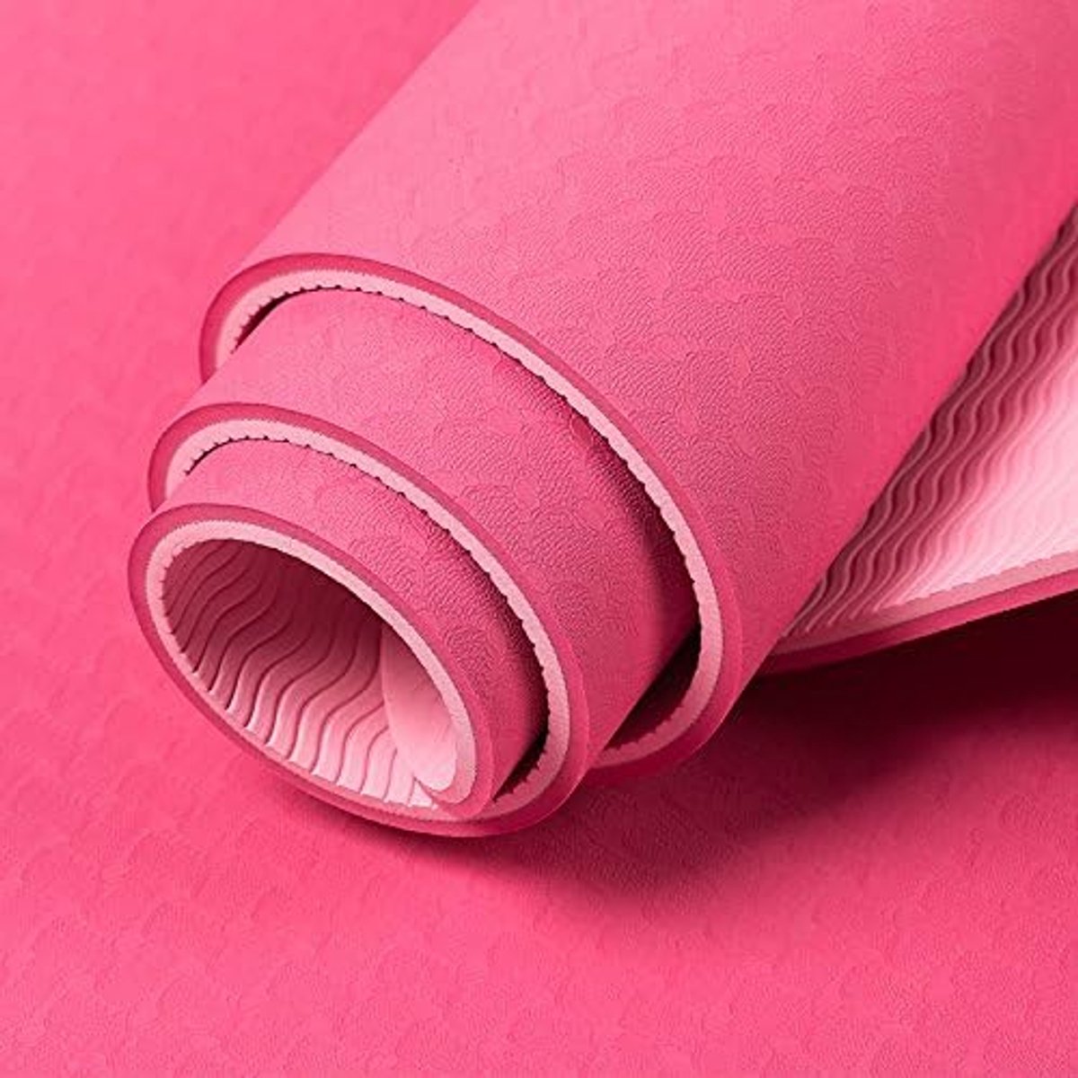 1 stks multifunctionele yoga mat fitness sport anti-slip yoga mat beginner training mat indoor en outdoor universele veelkleurige milieuvriendelijke smaakloze dans praktijk mat