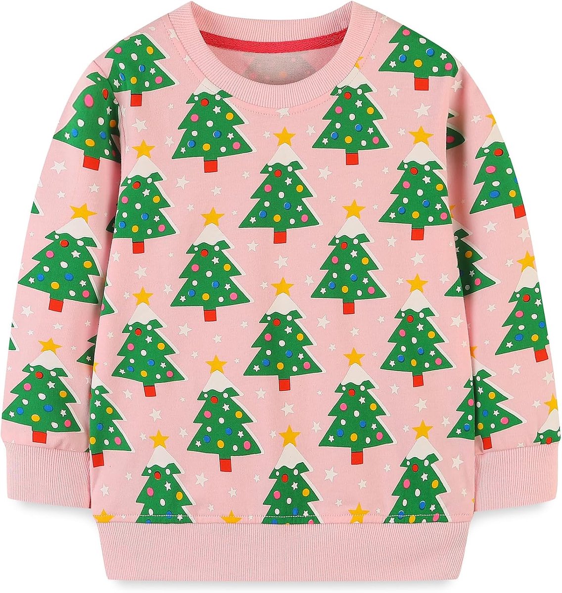 Sweatshirt voor kinderen katoenen top casual trui meisje T-shirt peuter kleding lange mouwen trui leeftijd 1-12 jaar