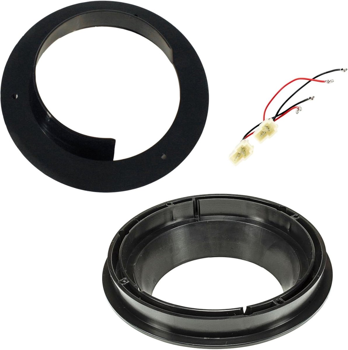 Adapters Ringen Spacers Speaker Mounts Speakers Autoradio-aansluitingen voor 16,5 / cm 165 mm auto's compatibel met Opel Agila B/Suzuki Swift, SX, Gran Vitara 2, Spalsh/Fiat Sedici
